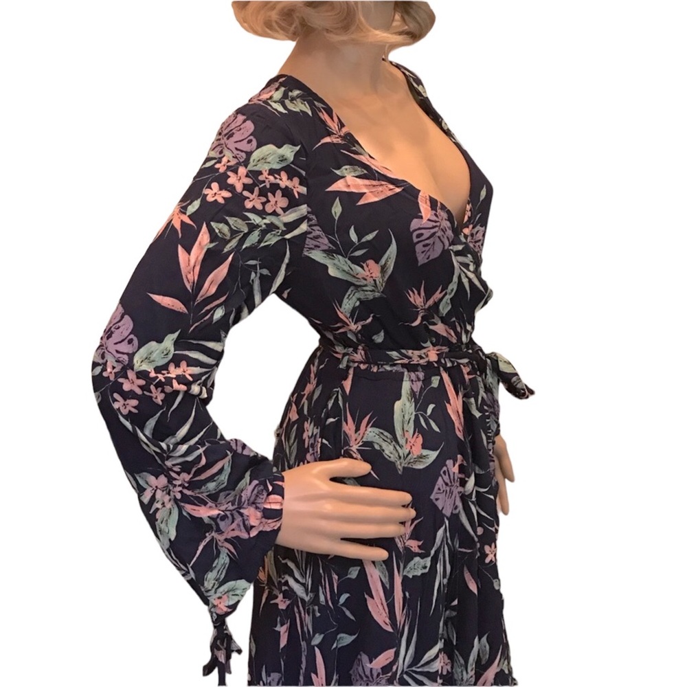 Midnight Floral Dress